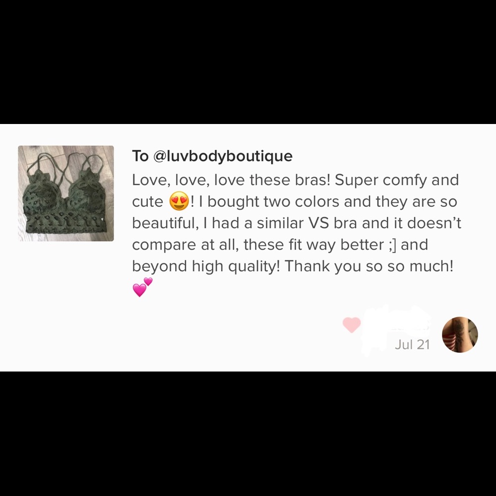 Last S • Lace Bralette - Picture 5 of 5